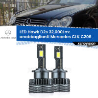 Anabbaglianti LED Mercedes CLK C209 2002 - 2009 - D2s 32,000Lm