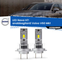 Anabbaglianti LED Volvo V60 Mk1 2010 - 2018: H7 Nava