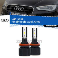 Fendinebbia LED Audi A3 8V 2013 - 2016: Twist 11,000Lm