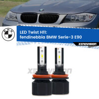 Fendinebbia LED BMW Serie-3 E90 Versione 2: Twist 11,000Lm