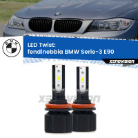 Fendinebbia LED BMW Serie-3 E90 Versione 2: Twist 11,000Lm