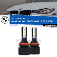 Fendinebbia LED BMW Serie-3 F30, F80 2012 - 2019: Twist 11,000Lm