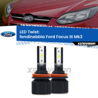 Fendinebbia LED Ford Focus III Mk3 2011 - 2017: Twist 11,000Lm