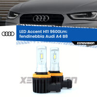 Fendinebbia LED H11 9600Lm per Audi A4 B8 2007 - 2015 FINE SERIE: NO GARANZIA