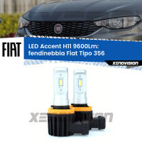 Fendinebbia LED H11 9600Lm per Fiat Tipo 356 2015 in poi FINE SERIE: NO GARANZIA