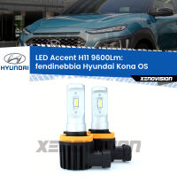 Fendinebbia LED H11 9600Lm per Hyundai Kona OS 2017 in poi FINE SERIE: NO GARANZIA