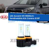 Fendinebbia LED H11 9600Lm per KIA Carens III RP 2012 - 2021 FINE SERIE: NO GARANZIA