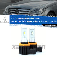 Fendinebbia LED H11 9600Lm per Mercedes Classe-C W204 2007 - 2014 FINE SERIE: NO GARANZIA