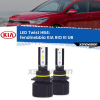 Fendinebbia LED KIA RIO III UB 2011 - 2016: HB4 11,000Lm