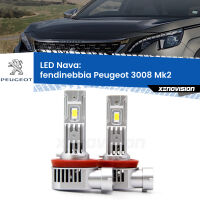 Fendinebbia LED Peugeot 3008 Mk2 2016 in poi: Nava 20,000Lm