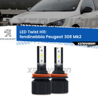 Fendinebbia LED Peugeot 308 Mk2 2013 - 2019: Twist 11,000Lm