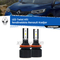 Fendinebbia LED Renault Kadjar  2015 - 2022: Twist 11,000Lm