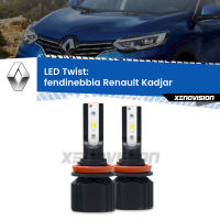 Fendinebbia LED Renault Kadjar  2015 - 2022: Twist 11,000Lm