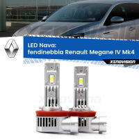 Fendinebbia LED Renault Megane IV Mk4 2016 in poi: Nava 20,000Lm