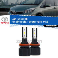 Fendinebbia LED Toyota Yaris Mk3 2010 - 2019: Twist 11,000Lm