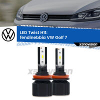 Fendinebbia LED VW Golf 7  2012 - 2019: Twist 11,000Lm