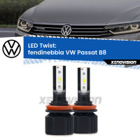 Fendinebbia LED VW Passat B8 2014 - 2017: Twist 11,000Lm