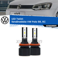 Fendinebbia LED VW Polo 6R, 6C 2009 - 2016: Twist 11,000Lm