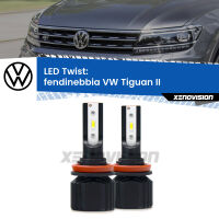 Fendinebbia LED VW Tiguan II 2016 in poi: Twist 11,000Lm