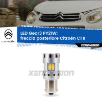 Freccia posteriore LED Citroën C1 II 2014 in poi: PY21W Gear3