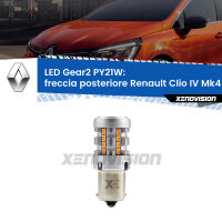 Freccia posteriore LED Renault Clio IV Mk4 2012 - 2018: PY21W Gear2 FINE SERIE: NO GARANZIA