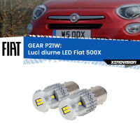 GEAR P21W: luci diurne LED Fiat 500X  prima serie