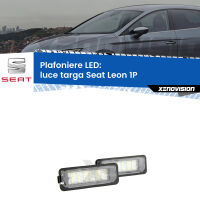 Kit Plafoniere LED Luce Targa per Seat Leon 1P 2005 - 2012