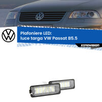 Kit Plafoniere LED Luce Targa per VW Passat B5.5 2000 - 2005