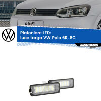 Kit Plafoniere LED Luce Targa per VW Polo 6R, 6C 2009 - 2016