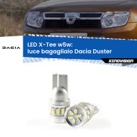 Luce Bagagliaio LED per Dacia Duster  restyling: W5W X-Tee