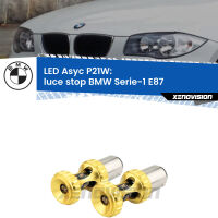 Luce Stop LED per BMW Serie-1 E87 2003 - 2012: P21W Asyc