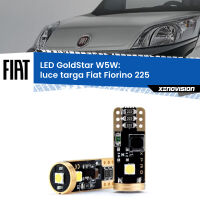 Luce Targa LED Fiat Fiorino 225 2008 - 2021: T10 GoldStar