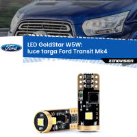 Luce Targa LED Ford Transit Mk4 2014 in poi: T10 GoldStar