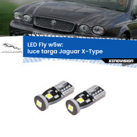 Luce Targa LED Jaguar X-Type  2001 - 2009: W5W Fly