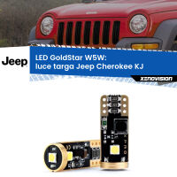 Luce Targa LED Jeep Cherokee KJ 2002 - 2007: T10 GoldStar