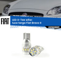 Luce Targa LED per Fiat Bravo II  2006 - 2014: W5W X-Tee