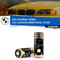 Luci Cortesia LED BMW Serie-3 E46 centrali: T10 GoldStar