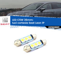 Luci Cortesia LED c5w 36mm Seat Leon 1P 2005 - 2012 (Coppia)