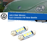 Luci Cortesia LED c5w 36mm VW New Beetle  1998 - 2010 (Coppia)