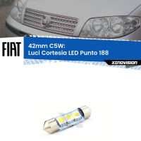 Luci Cortesia LED c5w 41mm per Fiat Punto 188 1999 - 2010