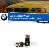  Luci Cortesia LED centrali BMW Serie-3 E46: W5W GoldStar