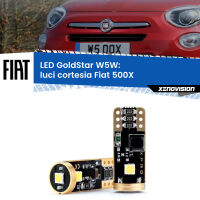 Luci Cortesia LED Fiat 500X  2014 in poi: T10 GoldStar