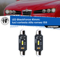 Luci Cortesia LED per Alfa romeo 159  2005 - 2012: C5W BlackForce 41mm (Coppia)