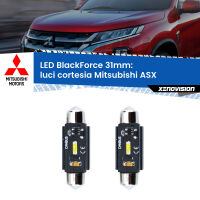 Luci Cortesia LED per Mitsubishi ASX  2010 - 2015: C5W BlackForce 31mm (Coppia)