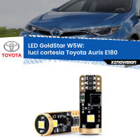 Luci Cortesia LED Toyota Auris E180 anteriori: T10 GoldStar