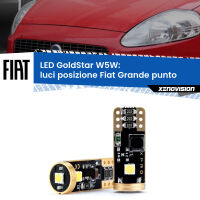 Luci posizione LED Fiat Grande punto  2005-2018: T10 GoldStar