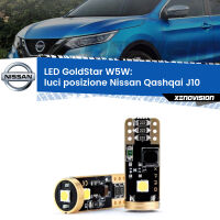 Luci posizione LED Nissan Qashqai J10 2007-2013: T10 GoldStar