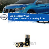  Luci posizione LED Nissan Qashqai J10 2007-2013: W5W GoldStar