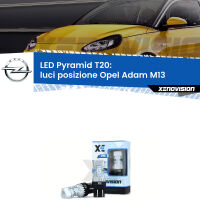 Luci posizione LED Opel Adam M13 2012-2019: T20 Pyramid