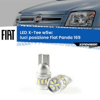 Luci posizione LED per Fiat Panda 169 2003-2012: W5W X-Tee